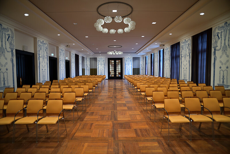 Der Konferenzraum, ohne Menschen