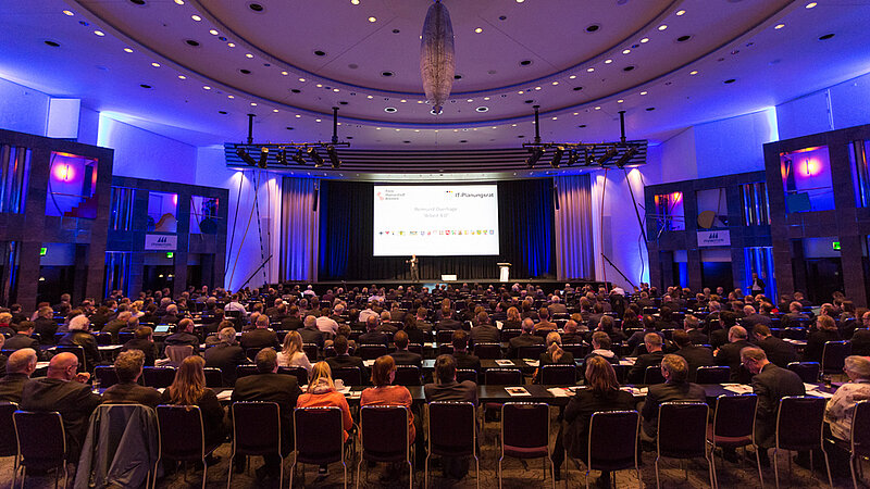 Zuschauerhalle beim Fachkongress des IT-Planungsrats 2017