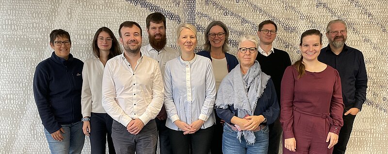 Gruppenfoto der Mitglieder des Kompetenzteams Datenschutz