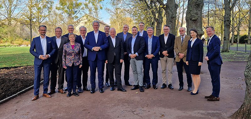 Fotografie der Mitglieder des IT-Planungsrats bei der 42. Sitzung in Kassel