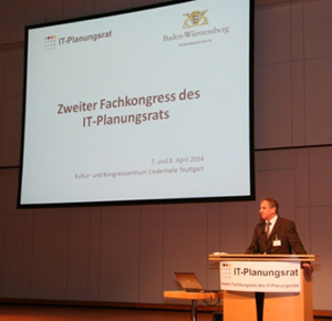 Fotografie von der Eröffnung des Fachkongresses 2014