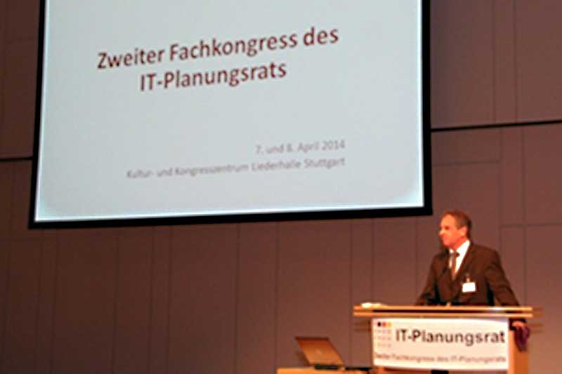 Fotografie von der Eröffnung des Fachkongresses 2014