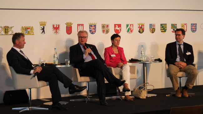 Talkrunde beim Fachkongress des IT-Planungsrats 2015