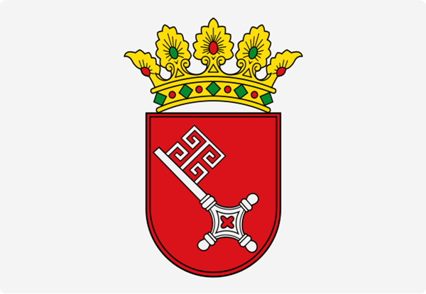 Wappen des Bundeslands Bremen