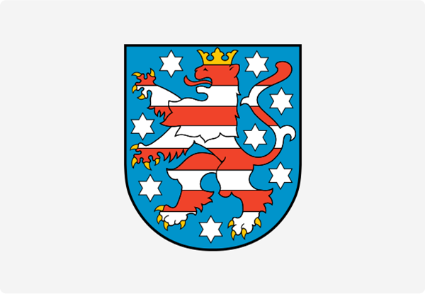 Wappen des Bundelands Thüringen