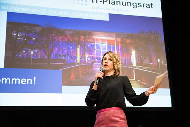 Rednerin beim Fachkongress des IT-Planungsrats 2019