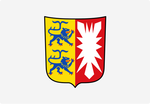 Wappen des Bundeslands Schleswig-Holstein